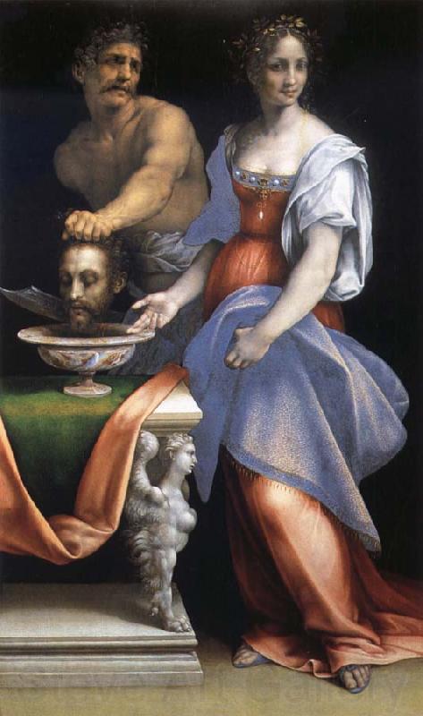 Cesare da Sesto Salome with the bead of Fohn the Baptist Spain oil painting art
